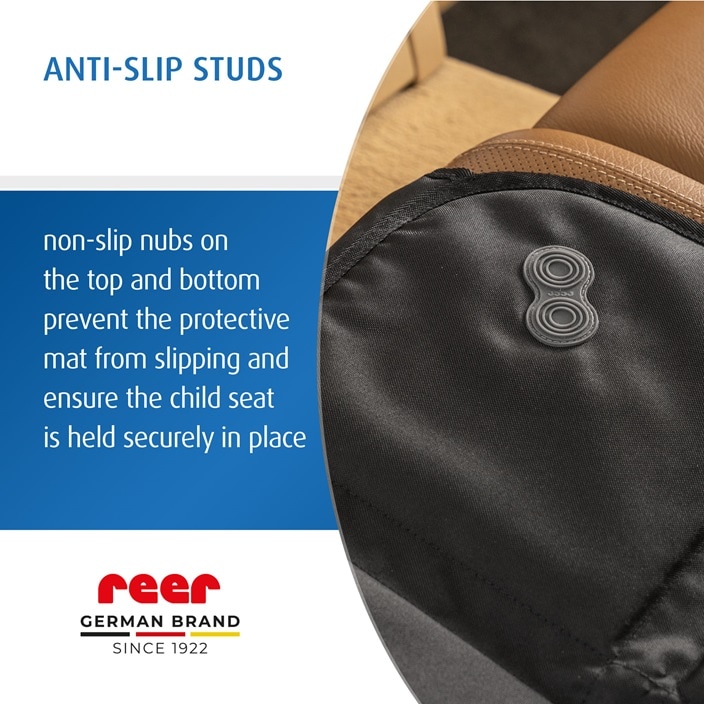 Sätesskydd - Reer TravelKid MaxiProtect Black