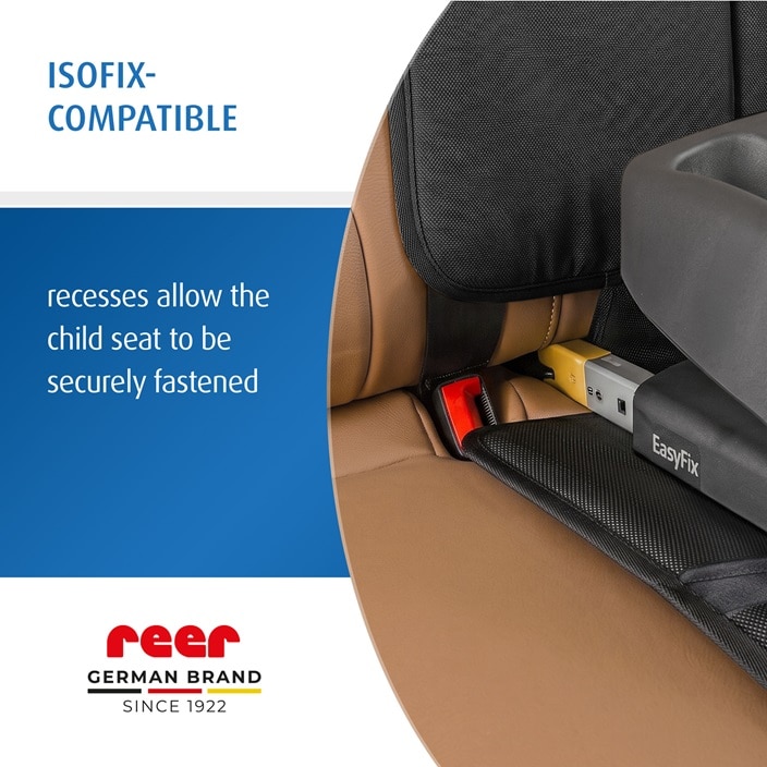 Sätesskydd - Reer TravelKid MaxiProtect Black
