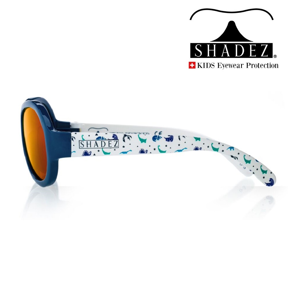 Solglasögon för baby - Shadez Dino Blue