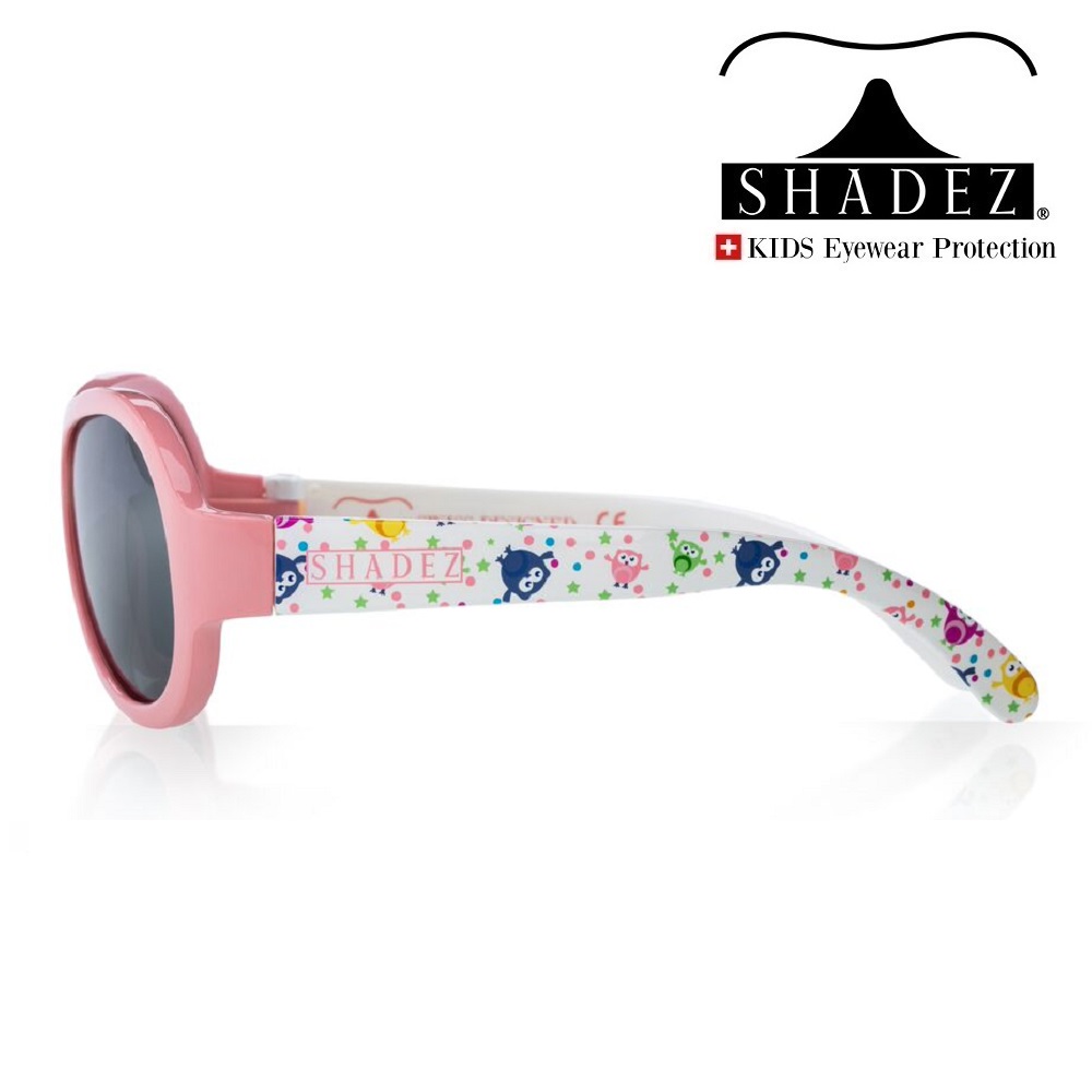 Solglasögon för baby - Shadez Pink Owl