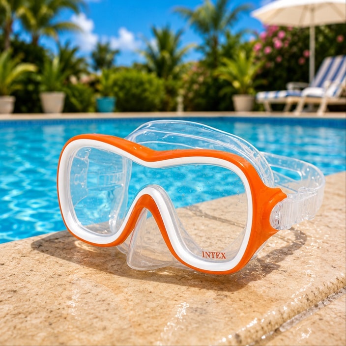 Simmask för barn - Intex Wave Rider Orange