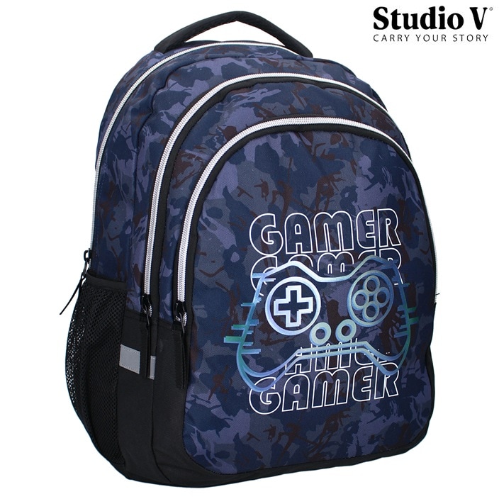 Skolryggsäck för barn Studio V Game Crew