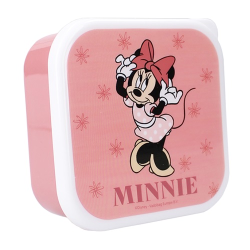 Snackslådor för barn Minnie Mouse Let's Eat