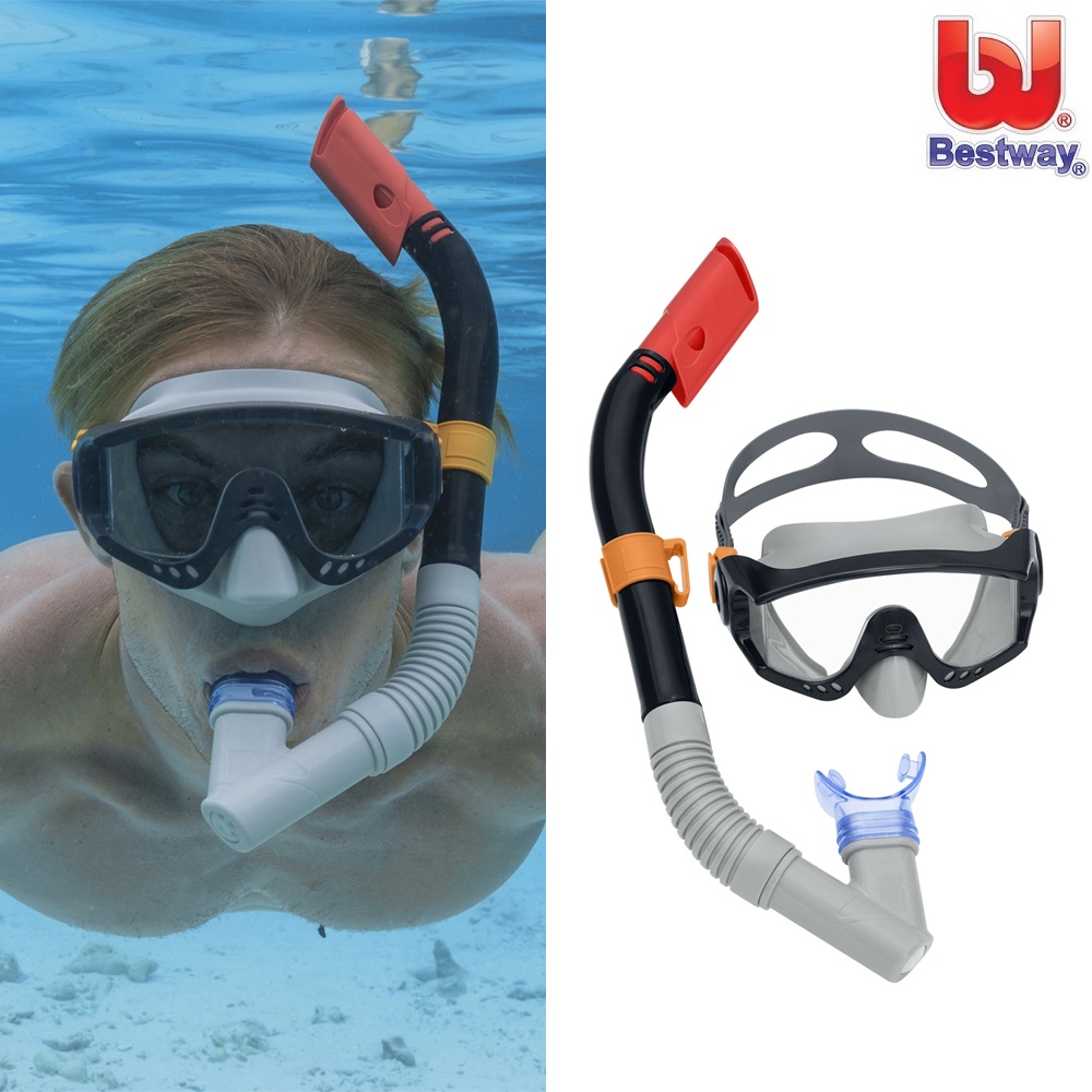 Snorkelset för barn - Bestway Spark Wave Black