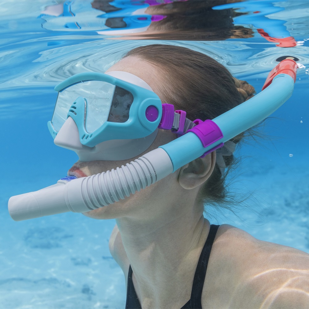 Snorkelset för barn - Bestway Spark Wave Blue Snorkelset för barn - Bestway Spark Wave Blue