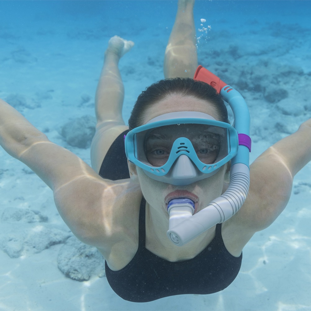 Snorkelset för barn - Bestway Spark Wave Blue Snorkelset för barn - Bestway Spark Wave Blue