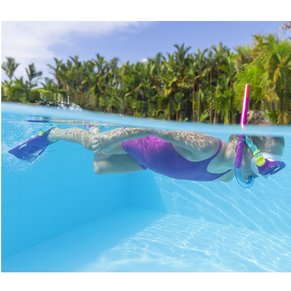 Snorkelset för barn - Bestway Burst Essential Cerise