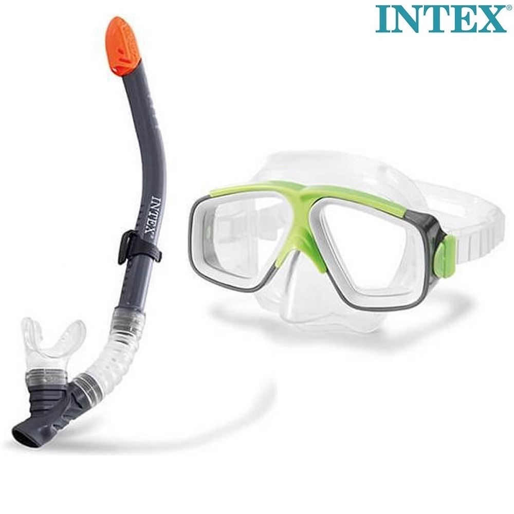 Snorkelset för barn Intex Green