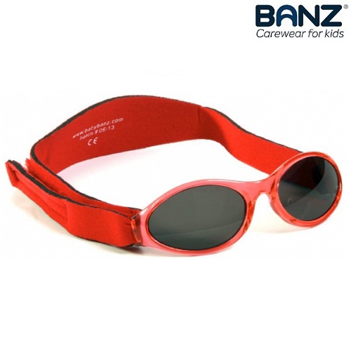 Solglasögon för barn BabyBanz Röda