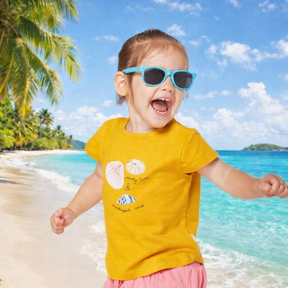 Solglasögon för baby - Dooky Santorini Aqua