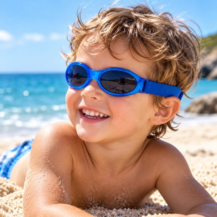 Solglasögon för barn - KidzBanz Blue