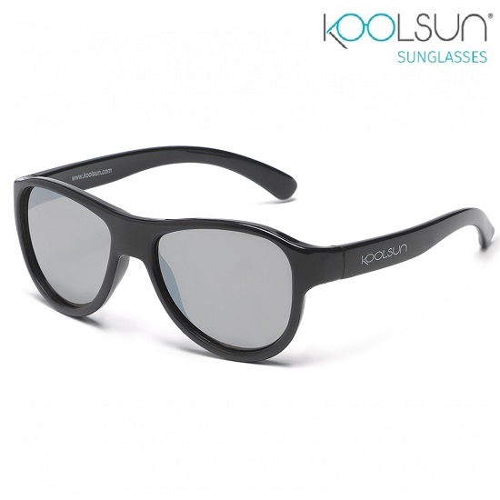 Solglasögon för barn Koolsun Air Beluga Black