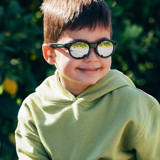 Solglasögon för barn Koolsun Boston Black