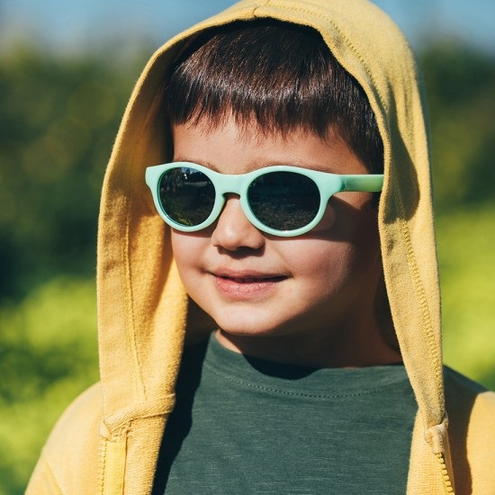 Solglasögon för barn Koolsun Boston Green Ash