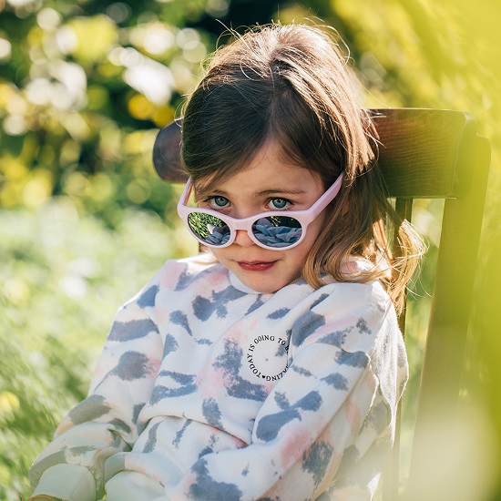 Solglasögon till barn Koolsun Boston Lilac Snow