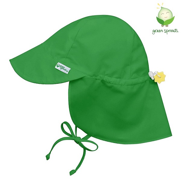 Solhatt för barn Green Sprouts Grön