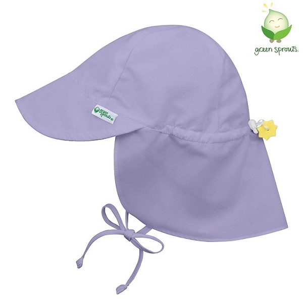 Solhatt för barn Green Sprouts Violett