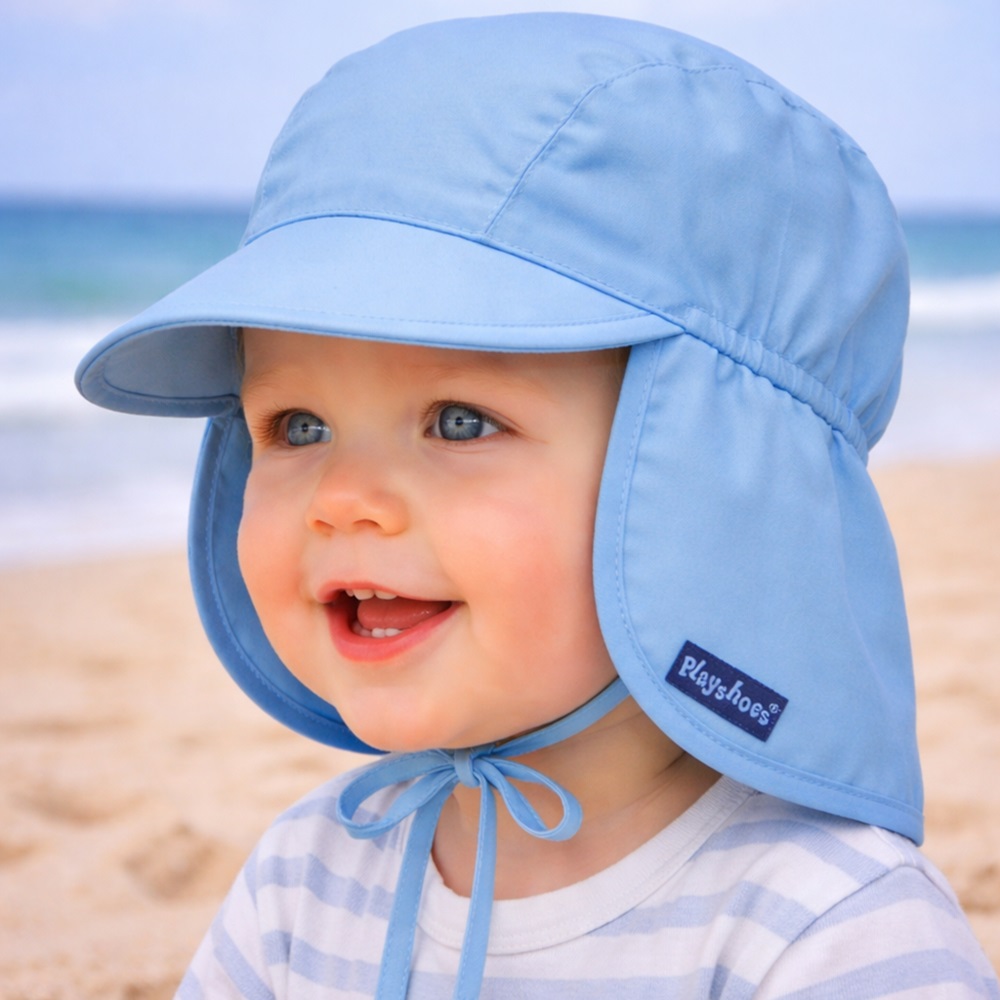 Solhatt för barn Playshoes Light Blue solkeps