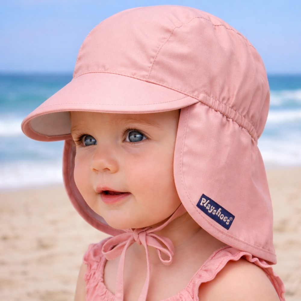 Solhatt för barn Playshoes Light Pink solkeps