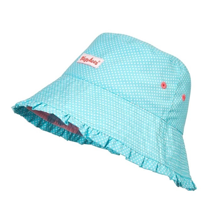 Solhatt för barn - Playshoes Butterfly Reversible