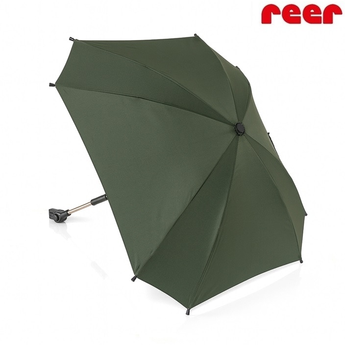 Parasoll till barnvagn - Reer ShineSafe Forest Green