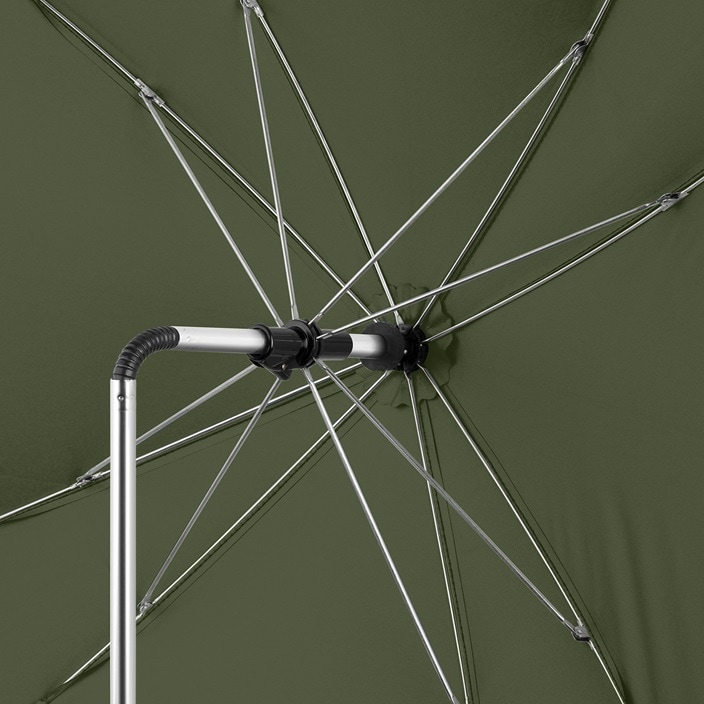 Parasoll till barnvagn - Reer ShineSafe Forest Green