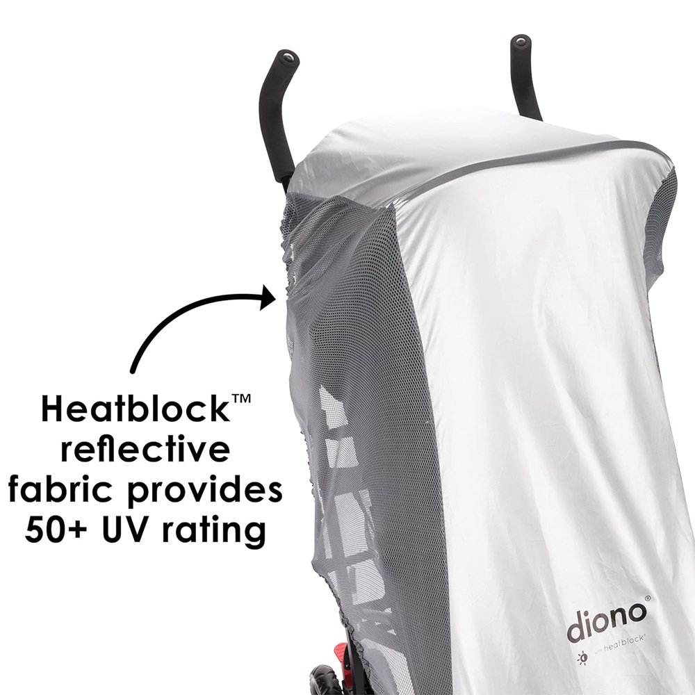 Solskydd och myggnät till barnvagn - Dionoa Sun & Insect