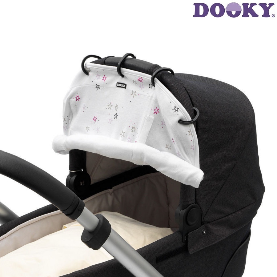 Solskydd till barnvagn Dooky Design Twinkle Stars