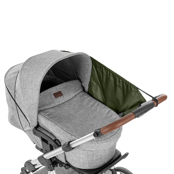 Solskydd till barnvagn - Reer ShineSafe Forest Green