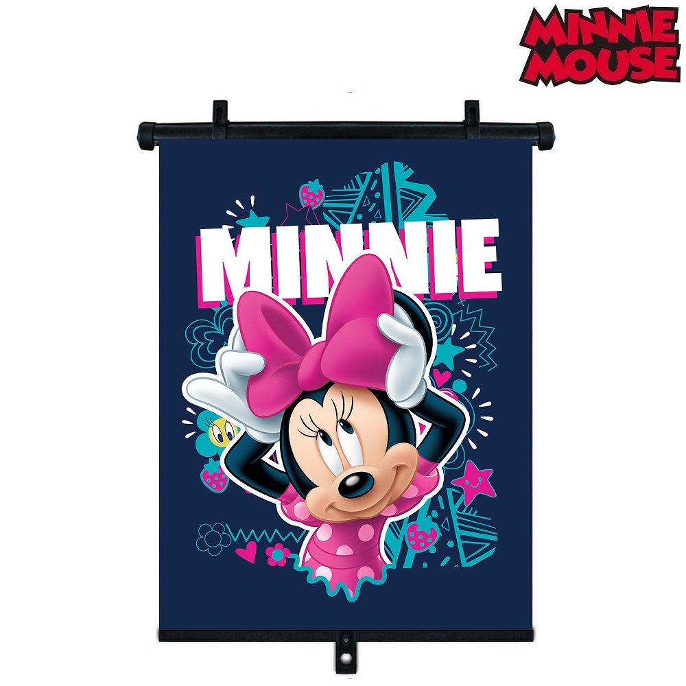 Solskydd till bil Seven rullgardin Minnie Mouse