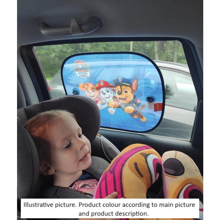 Solskydd för bil Paw Patrol Yellow