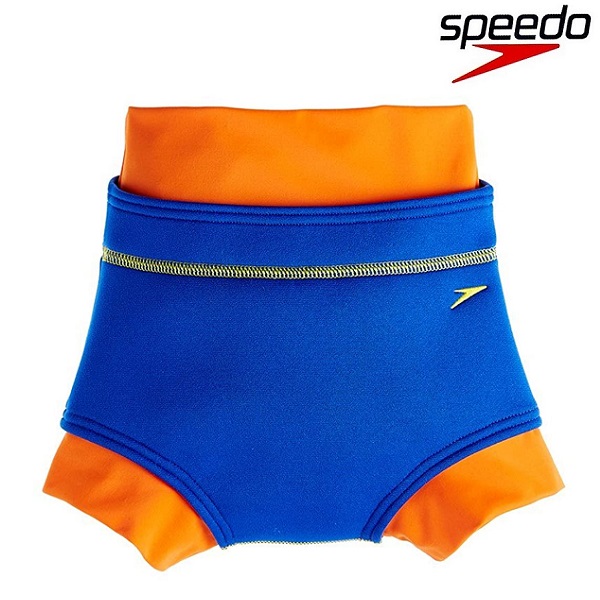 Badblöja Speedo byxbadblöja Swimnappie Cover blå