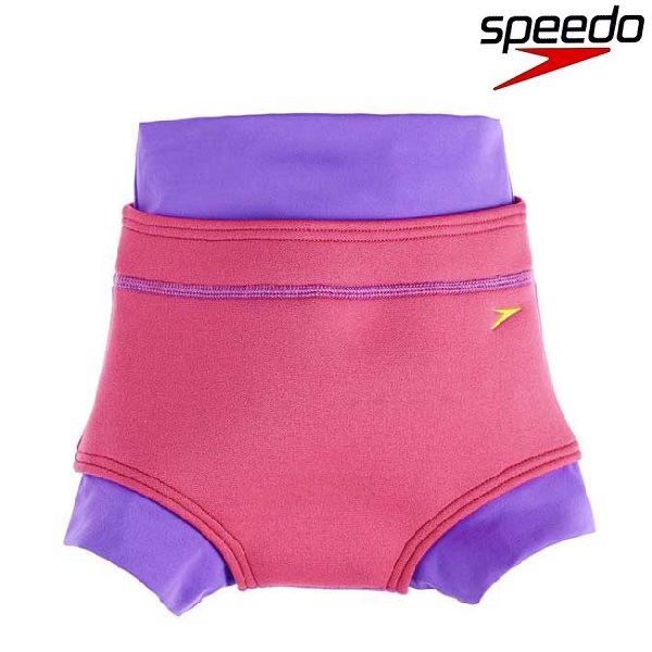 Badblöja Speedo byxbadblöja Swimnappie Cover rosa