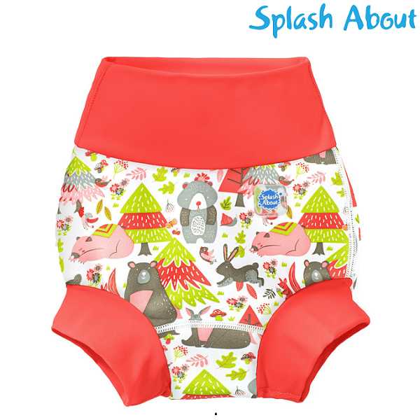 Badblöja SplashAbout Happy Nappy Elephants
