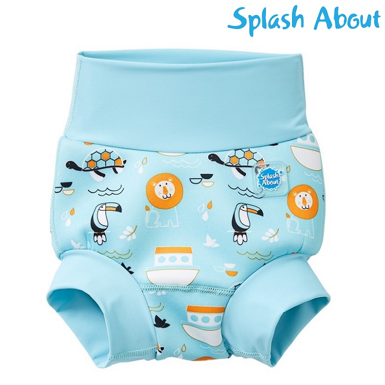 Badblöja SplashAbout Happy Nappy Noahs Ark