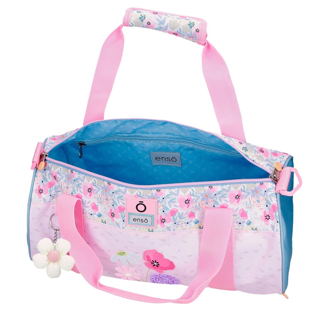Sportväska och resebag för barn Enso Full Of Flowers