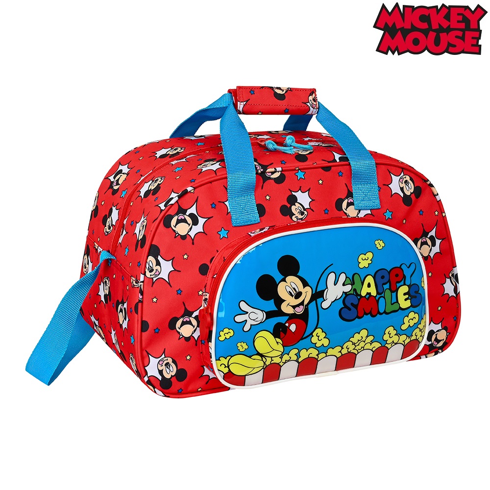 Sportväska och resebag för barn Mickey Mouse Happy Smile