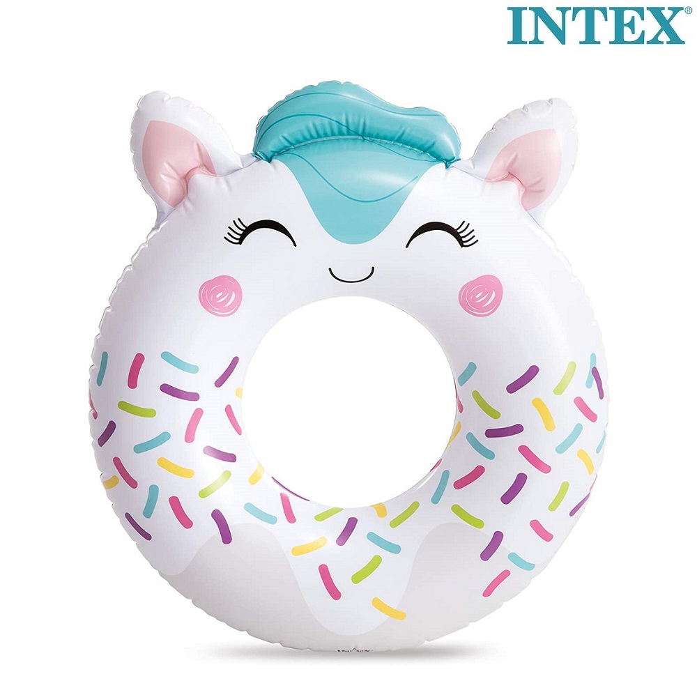 Badring för barn Intex Animal White stor