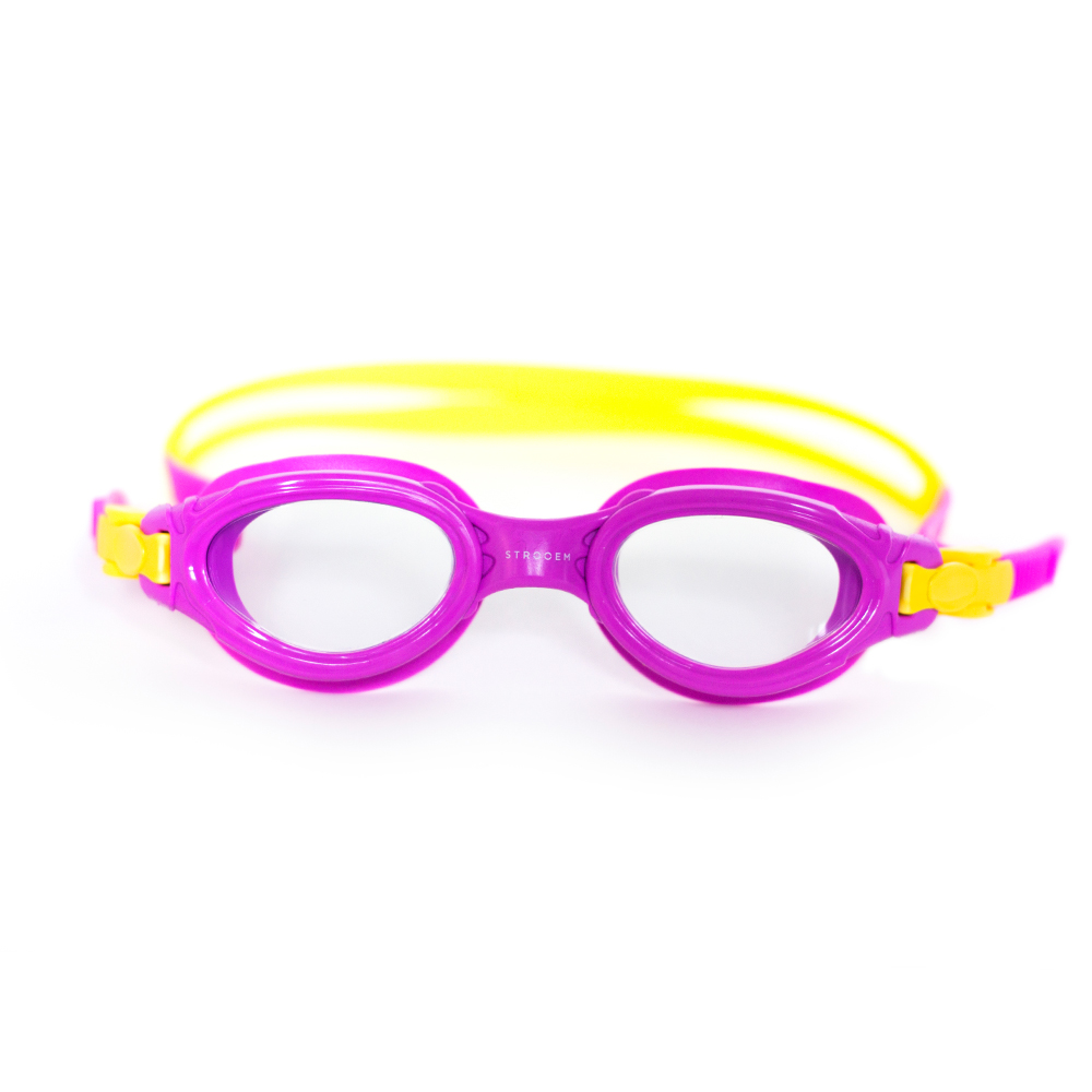 Simglasögon barn Strooem Bright rosa och gula
