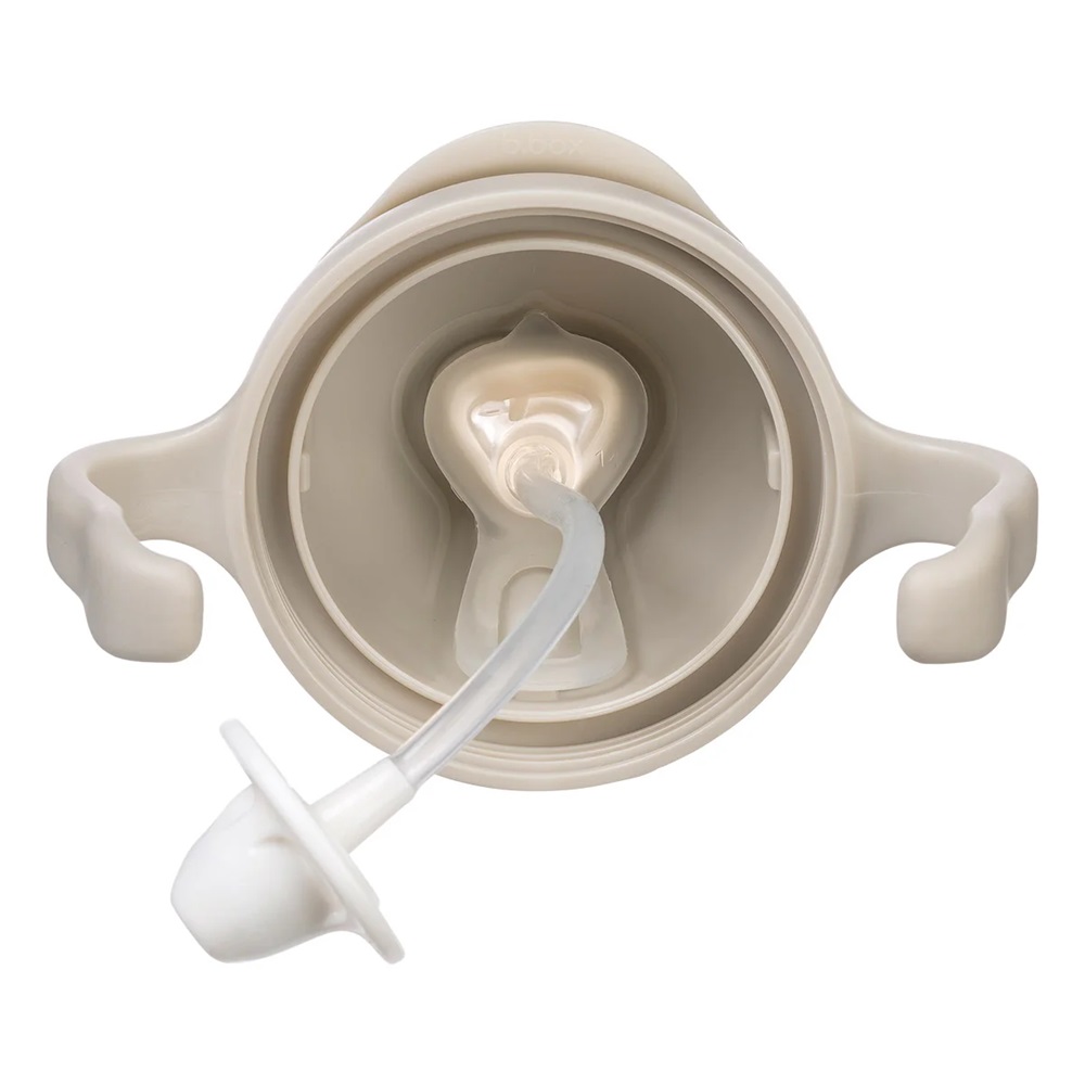 Sugrörsmugg B.box Sippy Cup Latte