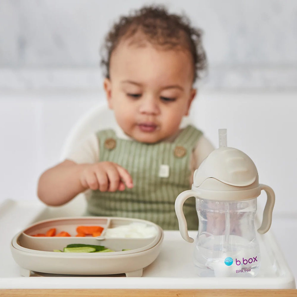Sugrörsmugg B.box Sippy Cup Latte
