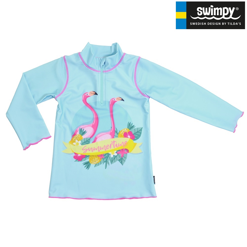 UV-tröja Swimpy Flamingo