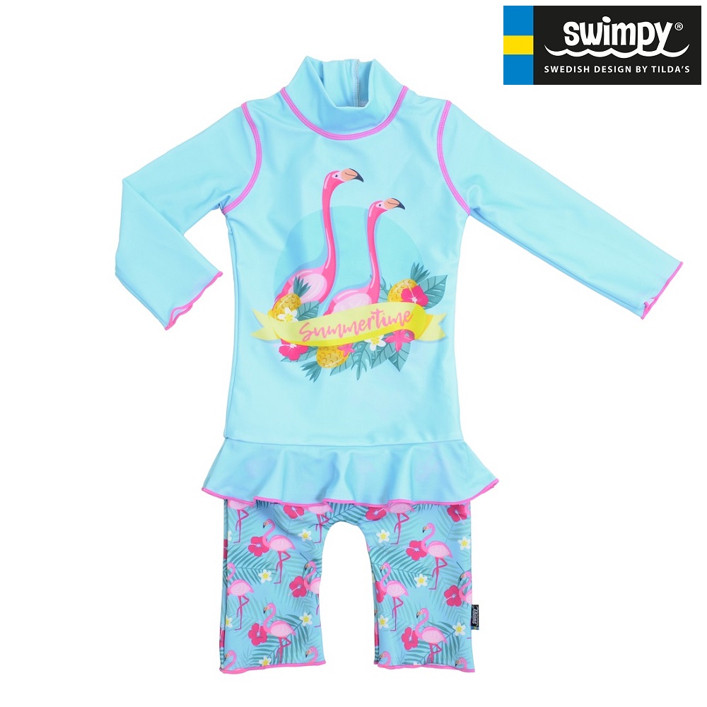 UV-dräkt Swimpy Flamingo