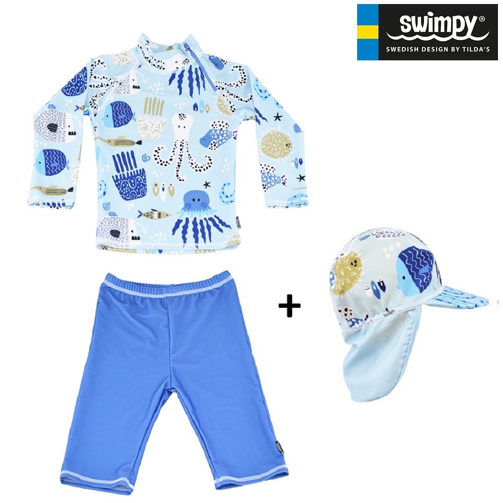 UV-set Swimpy Octopus
