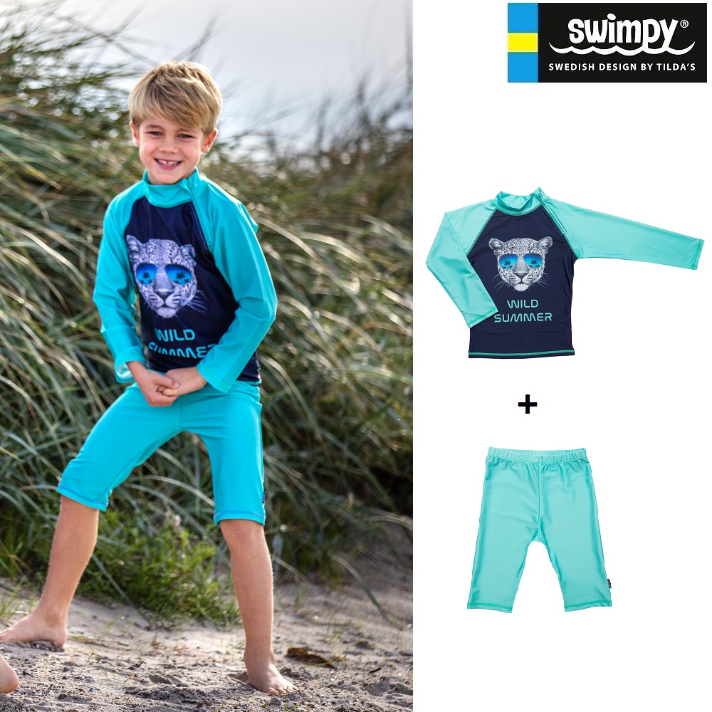 Swimpy UV-tröja och UV-byxor Wild Summer