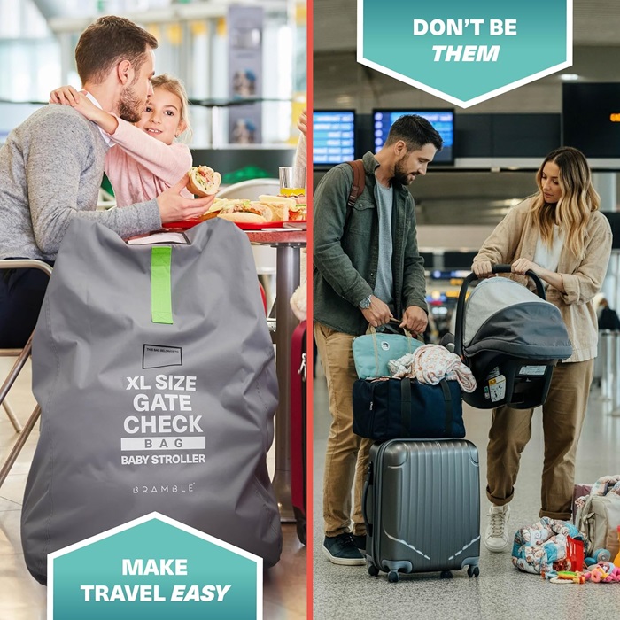 Transportväska för barnvagn Bramble Pram Bag Gate Check XL