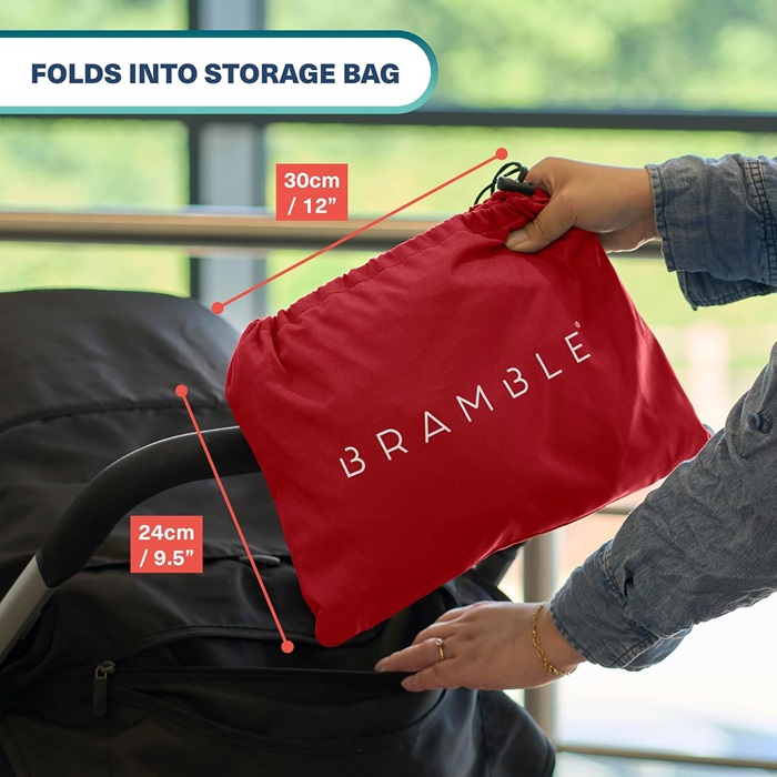 Transportväska till barnvagn - Bramble Pram Bag XL Red