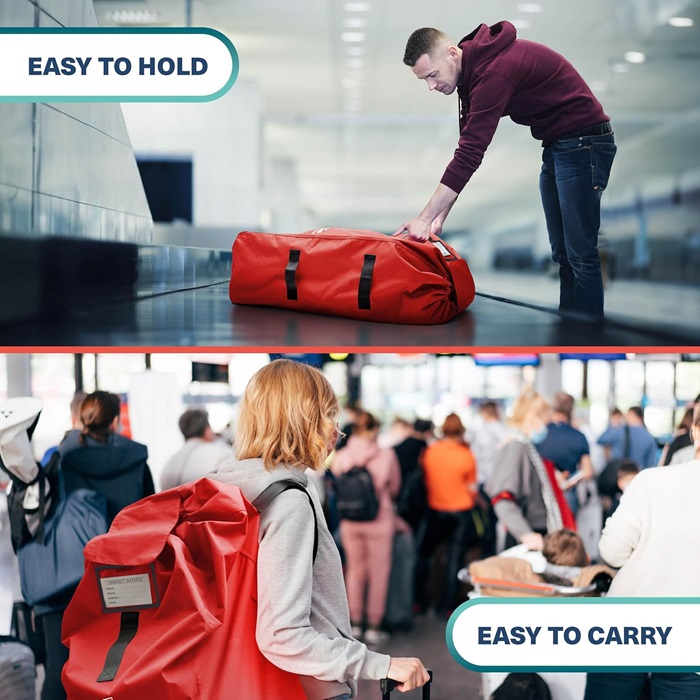 Transportväska till barnvagn - Bramble Pram Bag XL Red