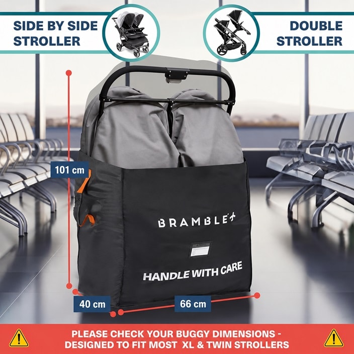 Transportväska till barnvagn - Bramble XL Stroller Transport Bag