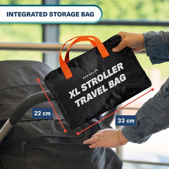 Transportväska till barnvagn - Bramble XL Stroller Transport Bag